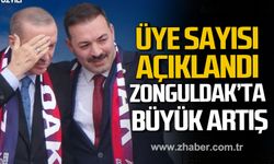 AK Parti üye sayısı belli oldu. Zonguldak'ta rekor artış.