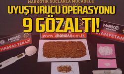 Bartın'da uyuşturucu operasyonu: 9 gözaltı