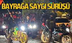Zonguldak Motosiklet sesleri ile yankılandı: Bayrağa saygı için sürdüler