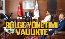 Vali Hacıbektaşoğlu, yeni PTT bölge yönetimini kabul etti