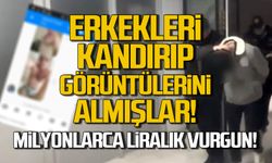 Erkekleri kandırıp görüntülerini almışlar. Milyonluk uzlaşmacı vurgunu