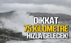 Meteoroloji uyardı. Zonguldak'a kuvvetli fırtına geliyor.