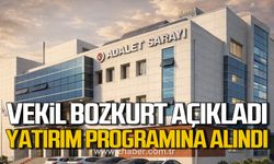 Saffet Bozkurt açıkladı. Kdz. Ereğli Ek Adliye Binası Projesi yatırım programına alındı.