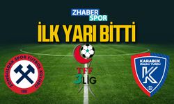 Zonguldakspor- Karabük İdman Yurdu maçı başladı.