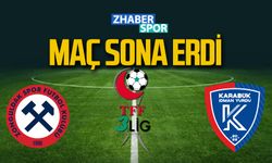 Zonguldakspor- Karabük İdman Yurdu maçı sona erdi. İşte skor.