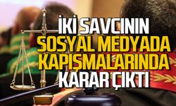Savcıların sosyal medyadan kapışmasında karar açıklandı!