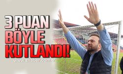 3 Puan böyle kutlandı