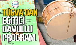 Zonguldak TÜGVA’dan görülmeye değer davullu “Eğitici Çocuk Programı”