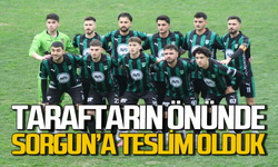 Çaycumaspor sahasında Sorgun'a teslim oldu