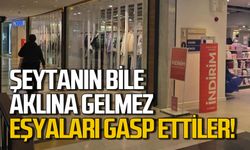 Zonguldak'ta şeytanın bile aklına gelmeyen taktikle giysileri çaldılar