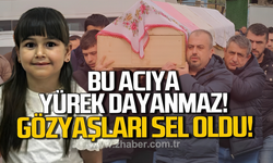 Bu acıya yürek dayanmaz, babası 7 yaşındaki kızının tabutunu taşıdı