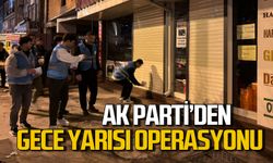 AK Parti’den gece yarısı operasyon: Mustafa Çağlayan ve ekibi sokaklarda!
