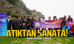 Değirmenağzı Plajı’nda “Atıktan Sanata”