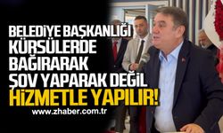 Sezer Köroğlu'ndan Zonguldak Belediyesi’ne “Şov değil hizmet” tepkisi