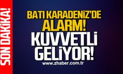 Batı Karadeniz’de fırtına alarmı;90 Km hızla esecek