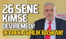 26 sene kimse deviremedi... Murat Sevim yeniden başkan