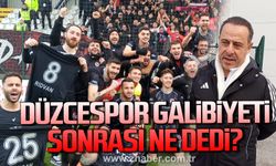 Can Güven Düzcespor galibiyeti sonrası ne dedi?