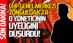 CHP Genel Merkezi'nden şok karar: Zonguldak'ta Hamzaçebi'nin üyeliğini düşürdü