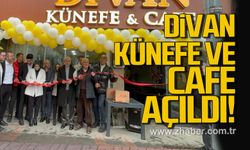 Divan Künefe ve Cafe açıldı