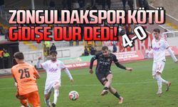 Zonguldakspor kötü gidişe dur dedi 4-0