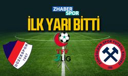 Düzcespor-Zonguldakspor maçında ikinci gol sesi geldi