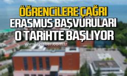 Zonguldak'ta üniversite öğrencilerine çağrı. ERASMUS başvuruları başlıyor.