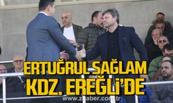 Zonguldaklı eski milli futbolcu ve teknik direktör Ertuğrul Sağlam Ereğli'de