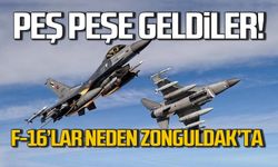 Karadeniz'de gerginlik... F16'lar peş peşe geldi