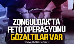 Zonguldak'ta FETÖ operasyonu. Gözaltılar var