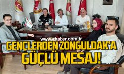 Gençlerden Zonguldak'a güçlü mesaj:"Siyaset üstü bir gelecek için bir araya geleceğiz"