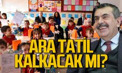 Milli Eğitim Bakanı Yusuf Tekin açıkladı: Eğitimde ara tatil kaldırılacak mı?