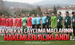 Devrek ve Çaycuma maçlarının hakemleri açıklandı!