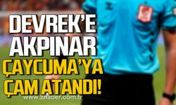 Devrek Belediyespor ve AVS Çaycumaspor'un maçlarını yönetecek hakemleri açıklandı.