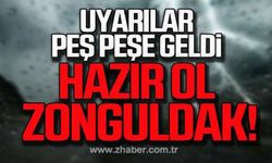 Uyarılar peş peşe geldi... Hazır ol Zonguldak