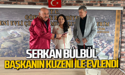 Sarkan Bülbül, Belediye Başkanı Vedat Öztürk'ün kuzeni ile evlendi