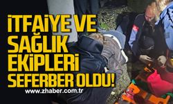 Alaplı’da yüksekten düşen kişi hastaneye kaldırıldı