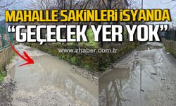 Karaelmas Mahallesi sakinleri isyanda. "Geçecek yer bulamıyoruz"