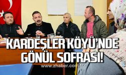 Kardeşler köyü’nde gönül sofrası: Talepler dinlendi