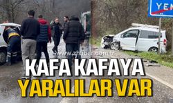 Karabük- Yenice yolunda kaza. Yaralılar var