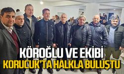 AK Parti heyeti Korucuk Köyü’nde iftarda vatandaşlarla buluştu