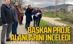 Özcan Ulupınar proje alanlarını inceledi