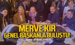 Merve Kır, Genel Başkanla iftarda buluştu