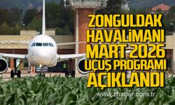 Zonguldak Havalimanı 2026 Mart ayı uçuş takvimi açıklandı!