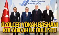 BEUN Rektörü Prof.Dr. İsmail Hakkı Özölçer’den YÖKAK Başkanı Ümit Kocabıçak’a ziyaret