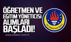 TED Zonguldak Koleji Öğretmen ve eğitim yöneticisi alımlarına başladı