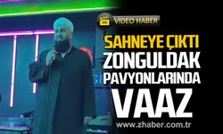 Şevket Bilge Hoca Zonguldak pavyonlarında vaaz verdi.