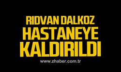 Zonguldak İl Hakemi Rıdvan Dalkoz hastaneye kaldırıldı.