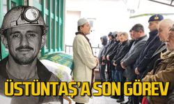 Nurettin Üstüntaş son yolculuğuna uğurlandı!