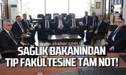 Sağlık Bakanından tıp fakültesine tam not