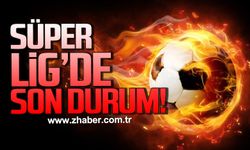 Süper Lig’de son durum! Şampiyonluk yarışı sürüyor...
